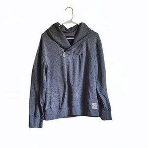 Marc Ecko Cut & Sew Cowl Neck Sweatshirt L